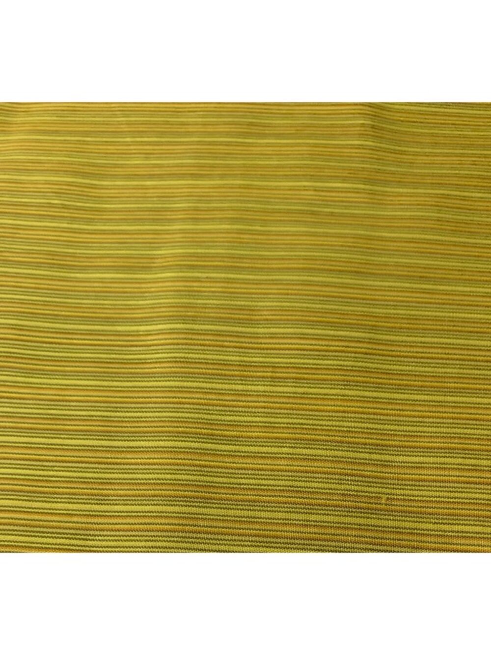 Yellow Striped Cotton Fabric 1/2 yard x 44" Quilting Sewing